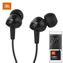Título do anúncio: Fone De Ouvido JBL C100si Preto Novo In-ear Headphones Música / Esportes