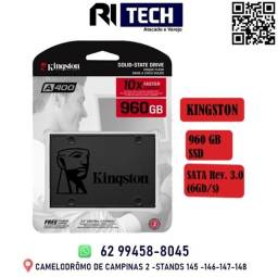 Título do anúncio: SSD Kingston 960GB A400 Sata III 2.5'
