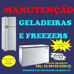 Título do anúncio: Manutenção geladeira e freezer