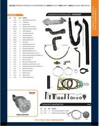 Título do anúncio: Kit Turbina MF 4275 2013