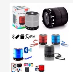 Título do anúncio: Caixa de som Speak bluetooth cartao micro sd usb radio fm ws-887 (Novo) R$ 32,00