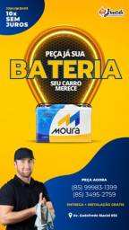 Título do anúncio: Super promoção de Bateria Moura 100 ah 