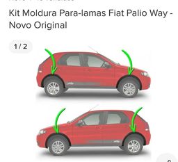 Título do anúncio: Quit moldura Palio way original Fiat 