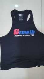 Título do anúncio: Camiseta regata growth - camiseta de treino