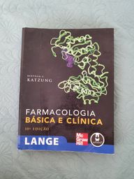 Título do anúncio: Livro Farmacologia Básica Katzung 10a edição
