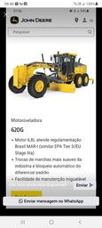 Título do anúncio: Alugo motoniveladora John deere 620G / São Lourenço da Mata/PE 
