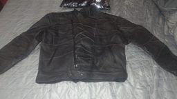 jaqueta de couro masculina laivo