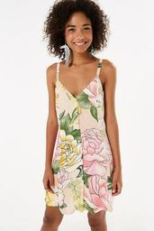 vestido maxi chita