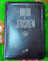 Título do anúncio: Bíblia de Jerusalém com Ziper