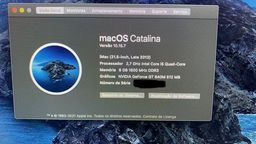 Título do anúncio: iMac 2012 i5 Apple 