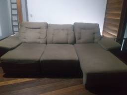 Título do anúncio: Sofa retrátil tecido 3 lugares 