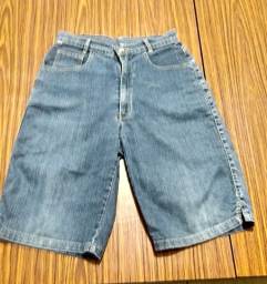 Título do anúncio: Bermuda jeans infantil juvenil menino , tamanho 14