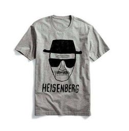 Título do anúncio: Camiseta Heisenberg Breaking Bad Tamanho P Cor Cinza 100% Algodão Zerada