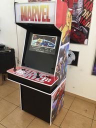 Título do anúncio: Arcade Multijogos - Modelo Slim - Marvel 