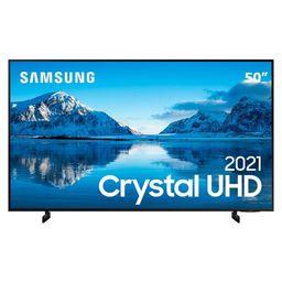 Título do anúncio: Smart TV 50" Crystal UHD 4K Samsung 50AU8000, slim, Alexa built in 45967 - AV