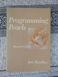 Título do anúncio: Programming Pearls 