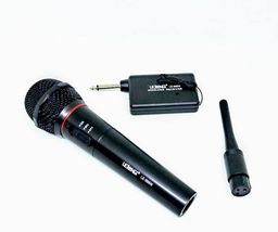 Título do anúncio: Microfone Sem Fio Profissional  Com Cabo Opcional 3 Metros Qualidade