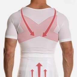 Título do anúncio: Camiseta Modeladora de Postura / Frete Grátis pelo nosso Site Nikompras - MG