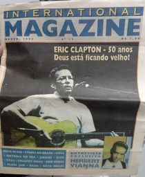 Título do anúncio: 2 Jornais International Magazine Rita Lee e Eric Clapton