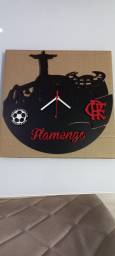 Título do anúncio: Relógio de parede do Flamengo