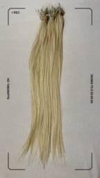 Título do anúncio: Mega Hair cabelo humano 50 cm loiro 