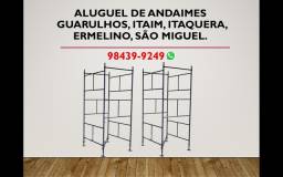 Título do anúncio: Aluguel de Andaimes, Guarulhos, Zona Leste