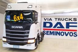 Título do anúncio: SCANIA SCANIA R-500 6X4 R-500 A 6x4 2p (diesel)(E5) 2018/2019 Via Trucks | Unidade Contage