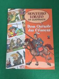 Título do anúncio: Livro Infantil - Monteiro lobato em quadrinhos: dom quixote para crianças