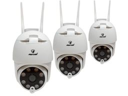 Título do anúncio: 3 Câmeras Ip Visão Noturna Hp Wireless Controla Via Celular