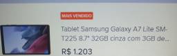 Título do anúncio: Tablet Samsung Galaxy ( novo)
