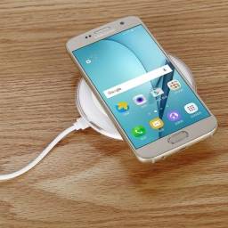 Título do anúncio: Carregador Sem Fio Wireless Qi Indução Para Samsung iPhone