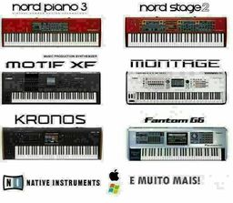 Título do anúncio: Kontakt-1TB-Nord, Ultra piano, Pads, Loops e outros
