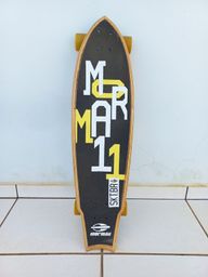 Título do anúncio: Skate Cruiser Mormaii Fishtail Wood 32<br><br>