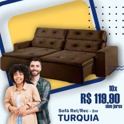 Título do anúncio: turquia - sofa retratil 200m 
