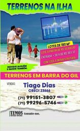 Título do anúncio: Terrenos na Ilha/ Barra do Gil  - Vera Cruz - Bahia