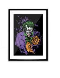 Título do anúncio: Quadro Poster Com Passepartout Dc Joker Diabolic