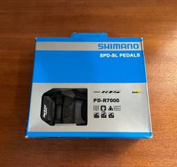 Título do anúncio: Pedal Shimano 105 Pd-r7000 Carbono + Sapatilha Fizik R5 Overcure p/ Speed - Tam 43 BR