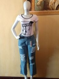 Título do anúncio: Calça jeans feminina desfiada