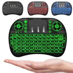 Título do anúncio: Mini teclado iluminado keyboard com mouse