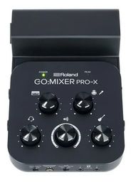 Título do anúncio: Mixer Interface Áudio Celular Pc Live, Rolandgo: Mixer Pro-x