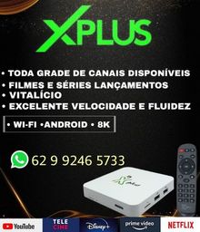 Título do anúncio: X PLUS! RECEPTOR VITALÍCIO DE CANAIS E FILMES!