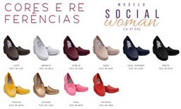 Título do anúncio: Sticky shoes social woman . Sticky shoes woman CA 39848.