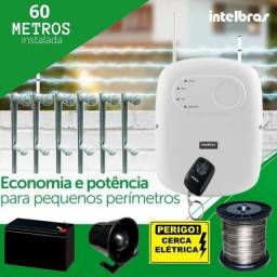 Título do anúncio: Kit Cerca Elétrica Residencial  C/ Alarme 60 Metro CENTRAL ELC 5001 INTELBRAS