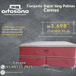 Título do anúncio: Cama Super King CANNES ENTREGA GRÁTIS 