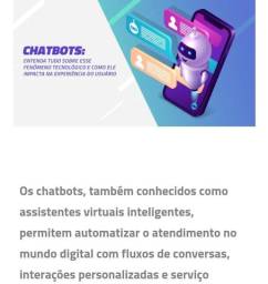 Título do anúncio: Assistente Virtual WhatsApp ( Chatbots)