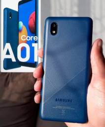 Título do anúncio: Samsung a01 core novo azul 