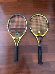 Título do anúncio: 2 raquetes babolat com capa 