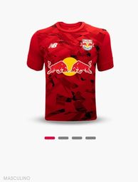 Título do anúncio: Camisa Red Bull Bragantino 3 Vermelha