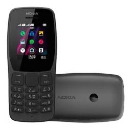 Título do anúncio: Celular Nokia 110 Preto com Radio Fm  Camera Vga