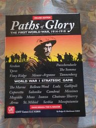 Título do anúncio: Paths of Glory Deluxe Edition Boardgame Jogo de Tabuleiro Nunca Jogado inglês
